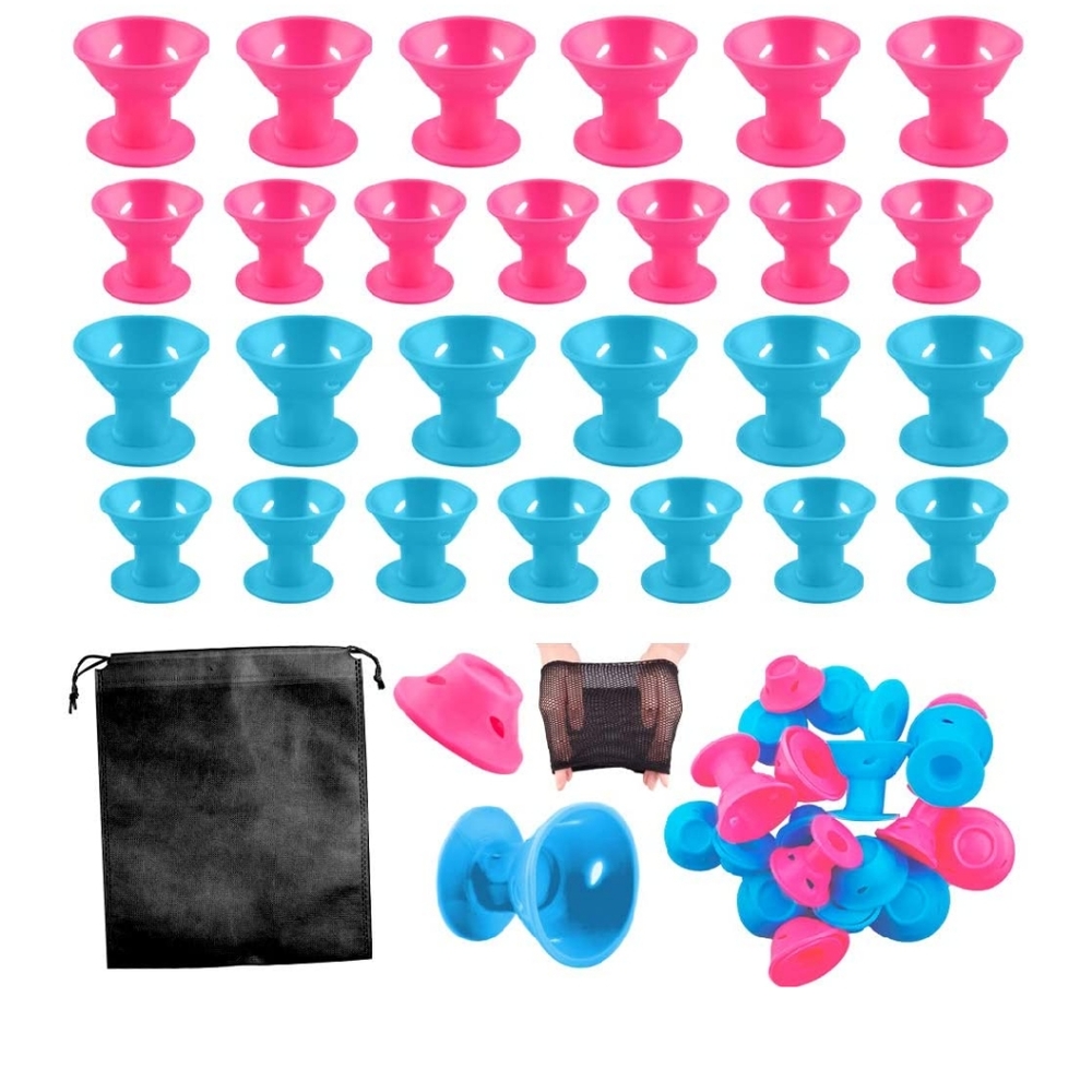 Silicon hair rollers
